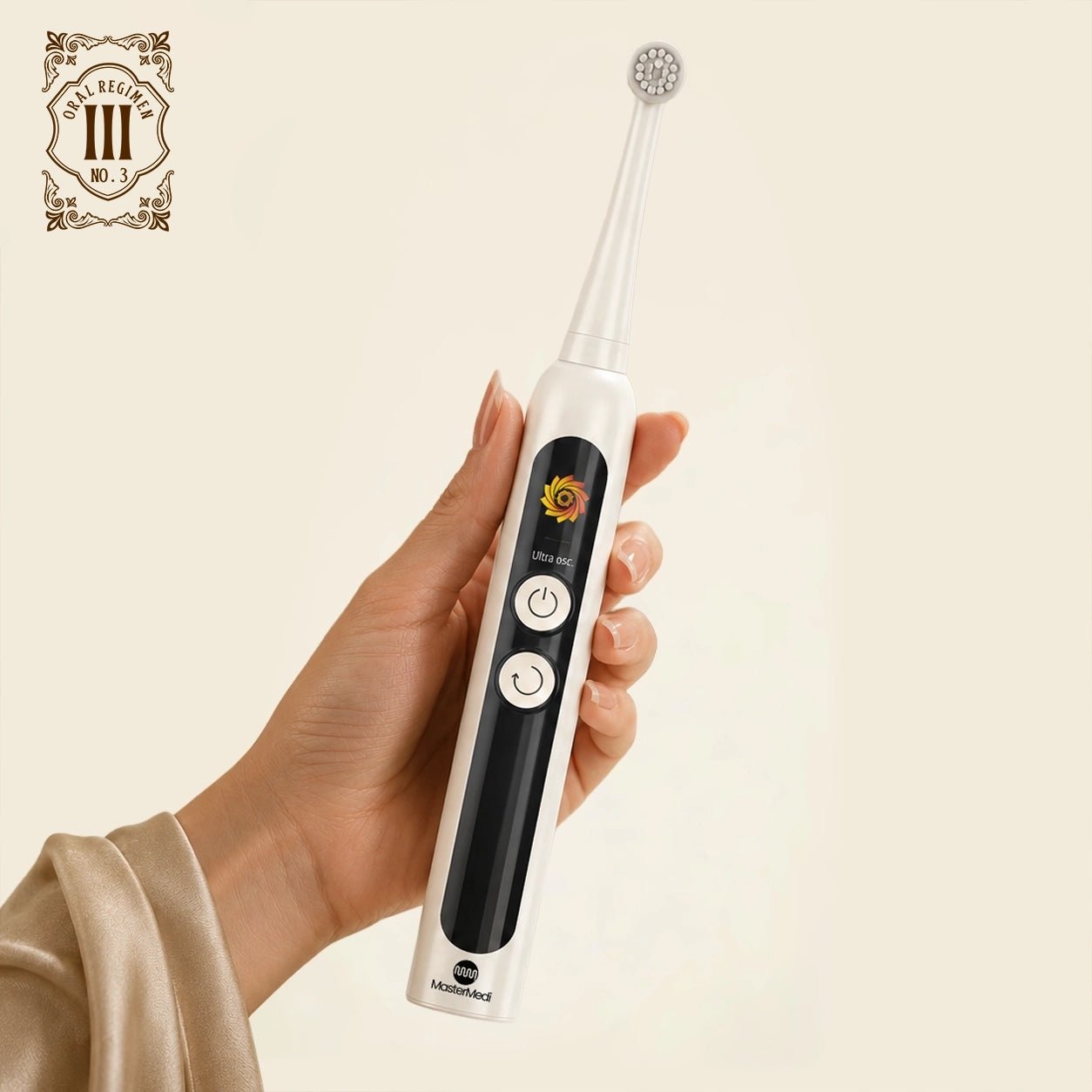 2-in-1 Vibrosonic Electric Toothbrush - MasterMedi