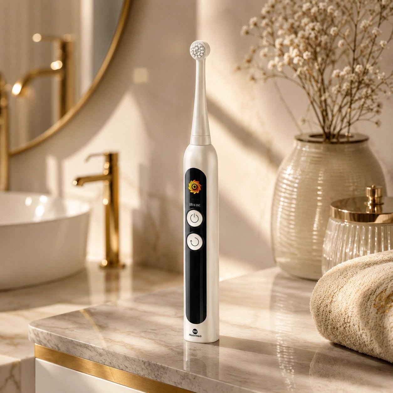2-in-1 Vibrosonic Electric Toothbrush - MasterMedi