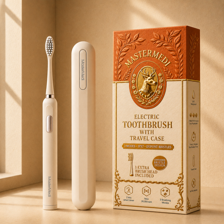 Electric Toothbrush with Travel Case