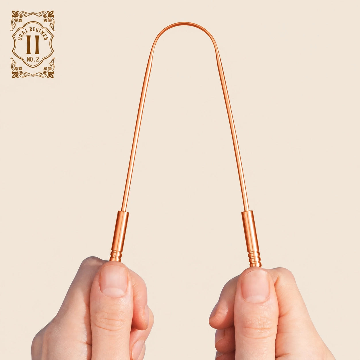 Copper Tongue Scraper - 1 Pack