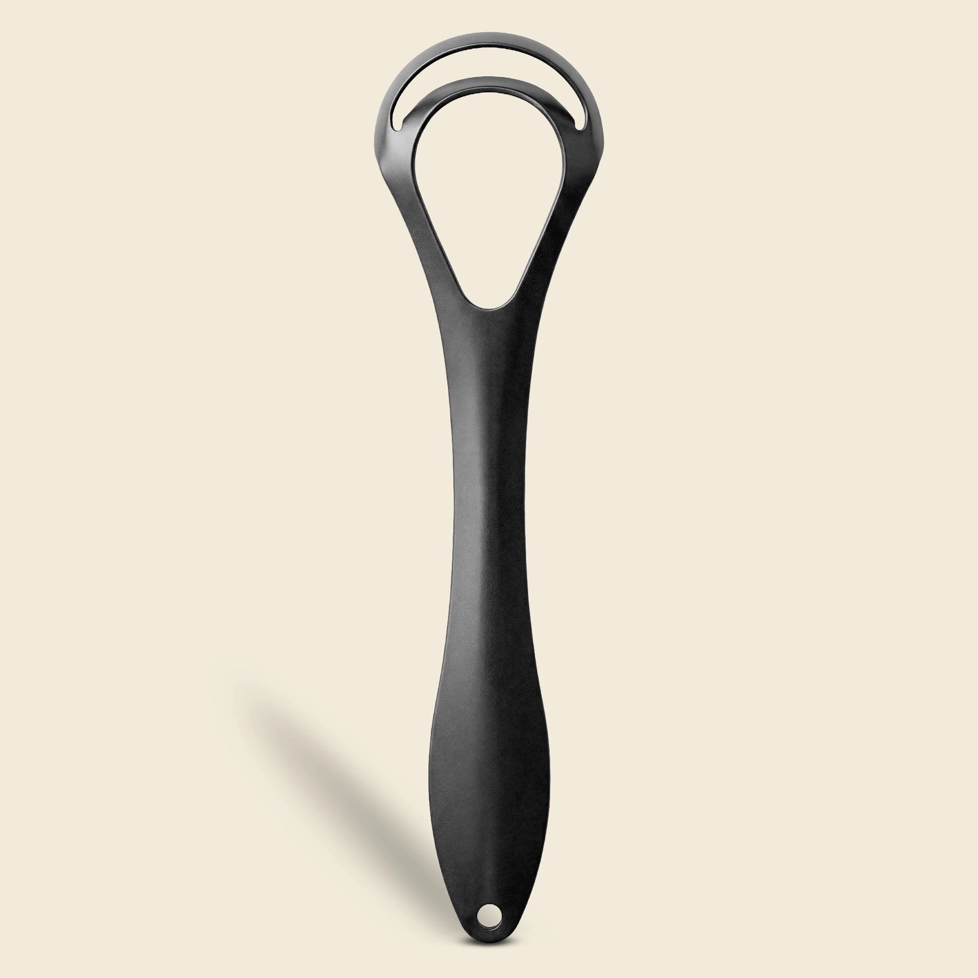 Black Tongue Scraper-2 Layer - MasterMedi
