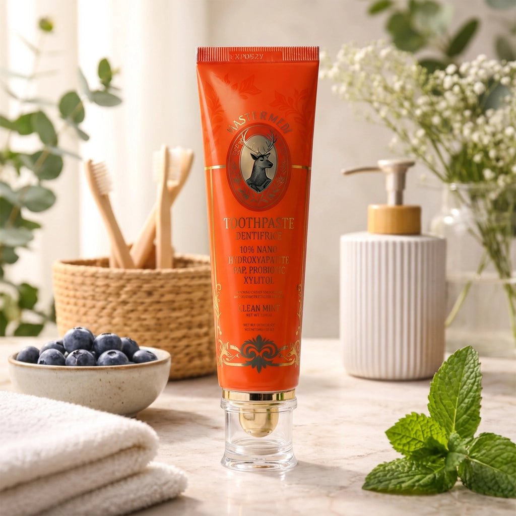 Clean Mint Toothpaste -4-in-1 Formula - MasterMedi