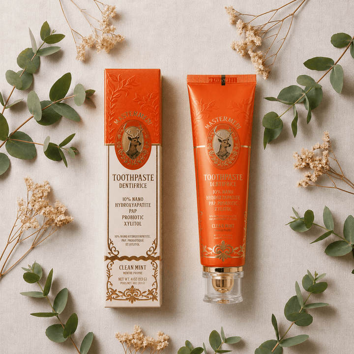 Clean Mint Toothpaste -4-in-1 Formula - MasterMedi