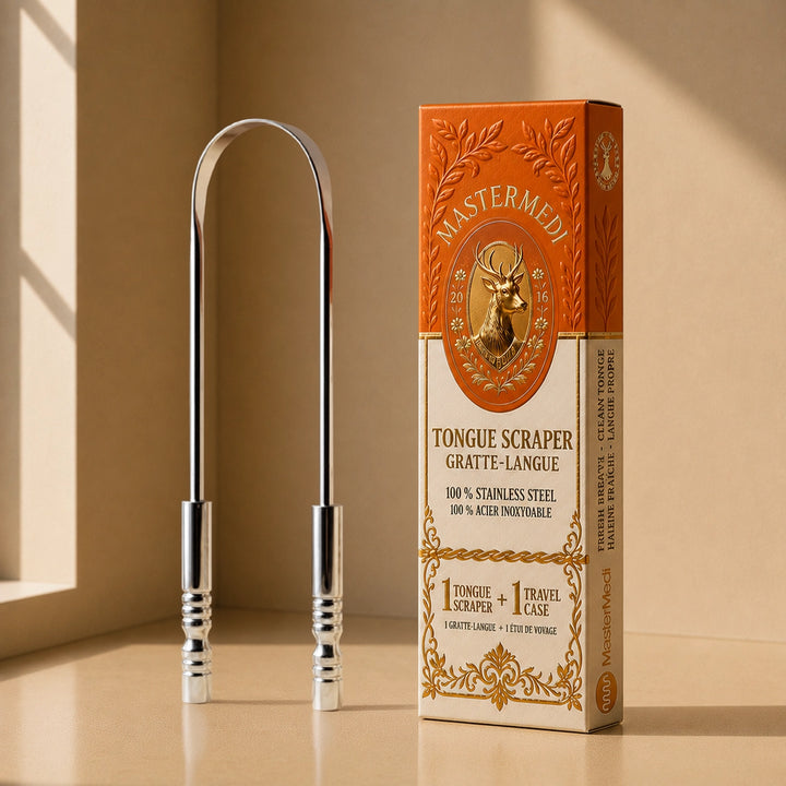 Tongue Scraper - Stainless Steel, 1 Pack
