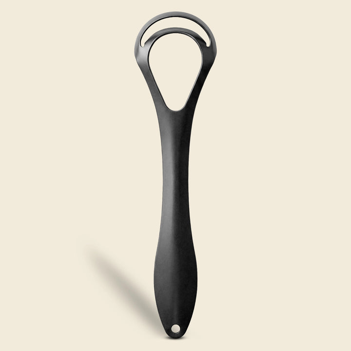 Black Tongue Scraper-2 Layer - MasterMedi