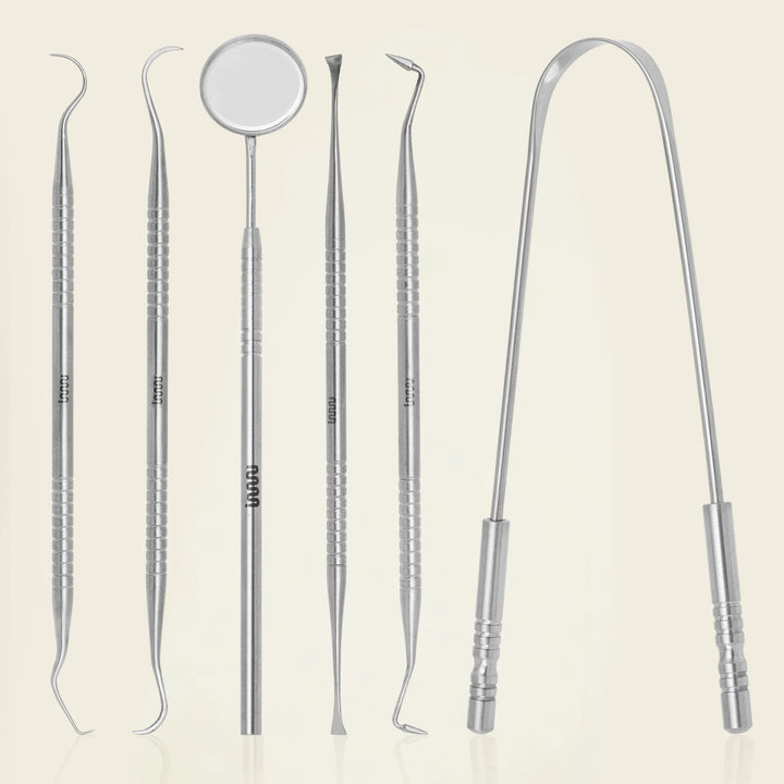 Oral Hygiene Instruments Kit — 6-Piece Professional Set - MasterMedi