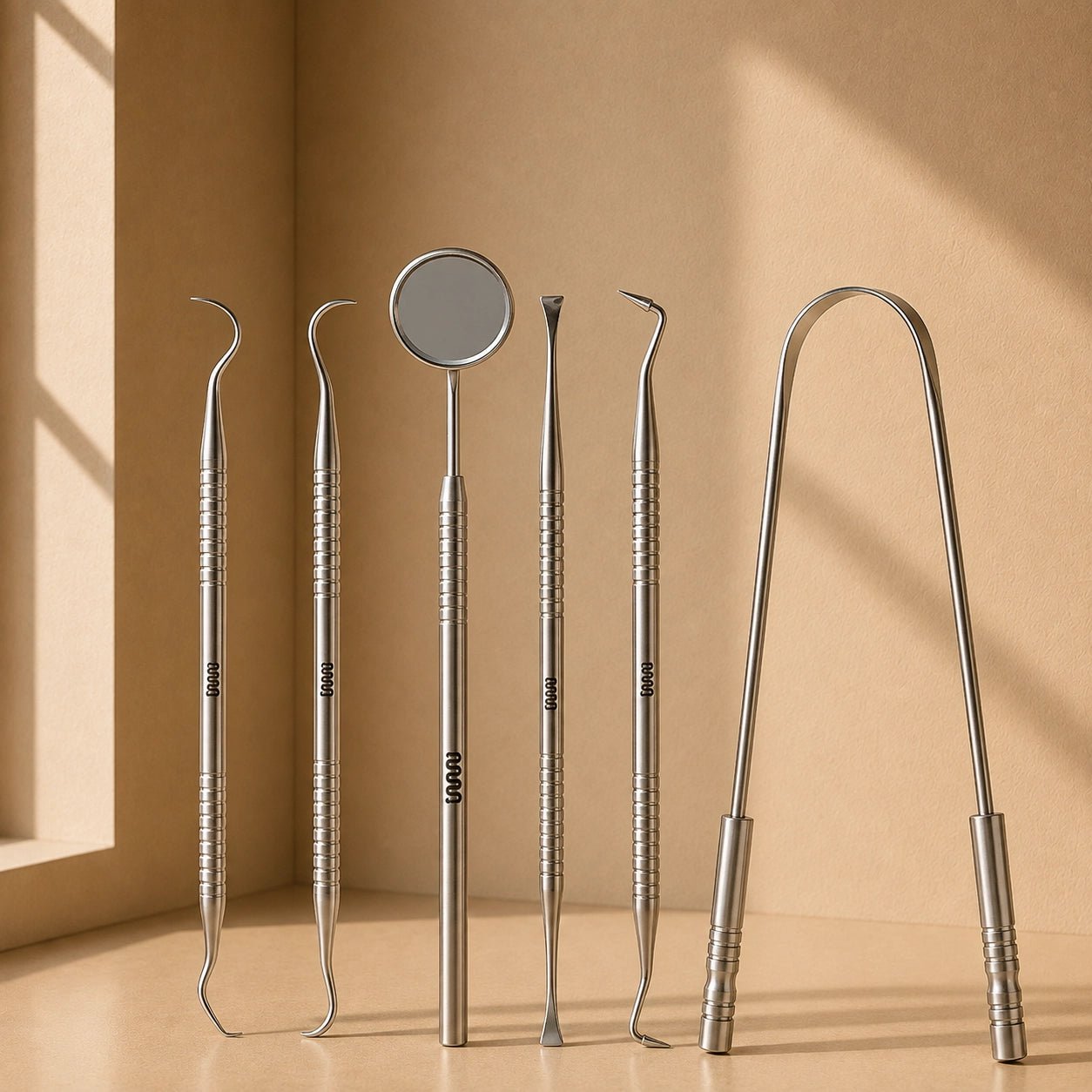 Oral Hygiene Instruments Kit - 6 Piece Set - MasterMedi