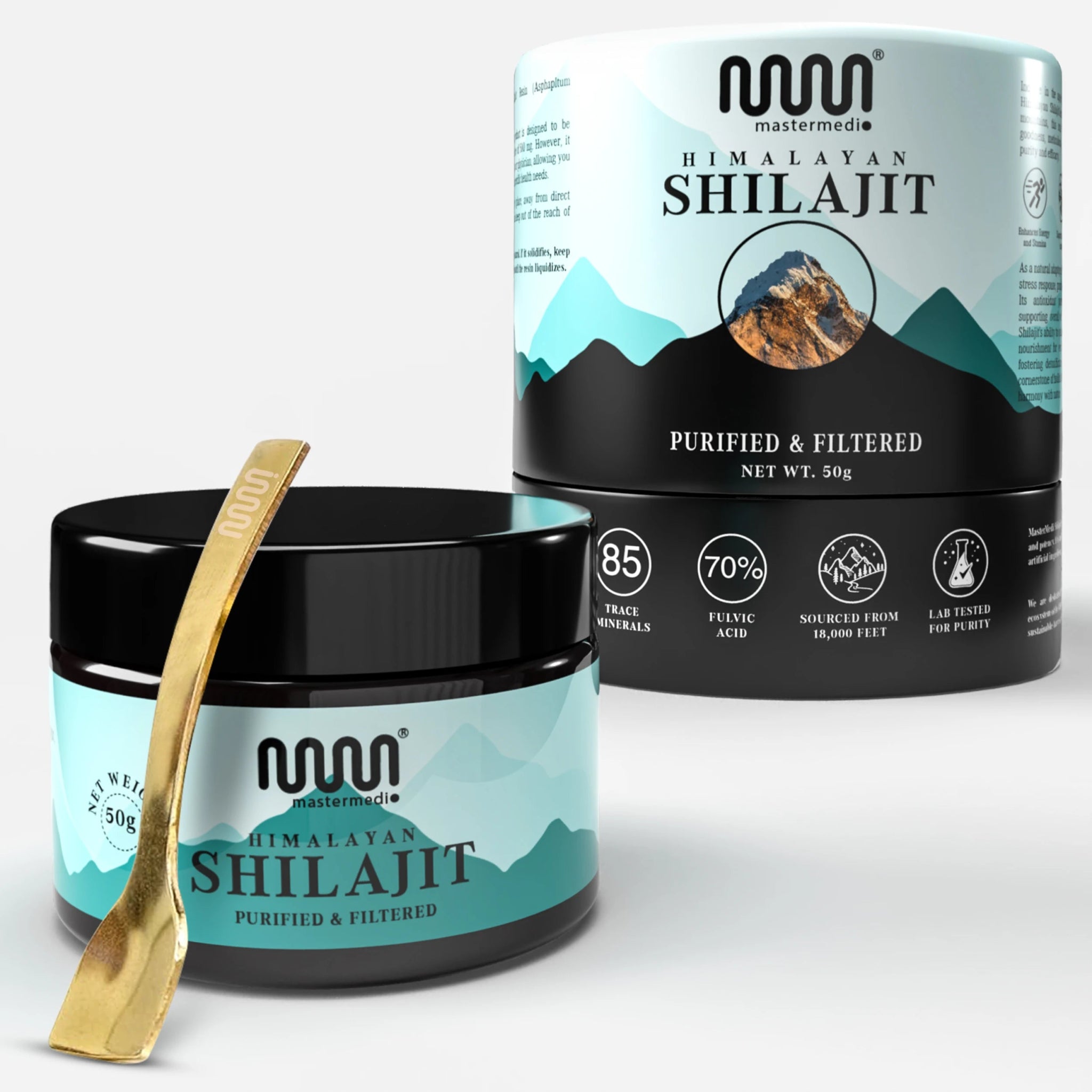 Shilajit Resin - Natural (50 gms) - MasterMedi