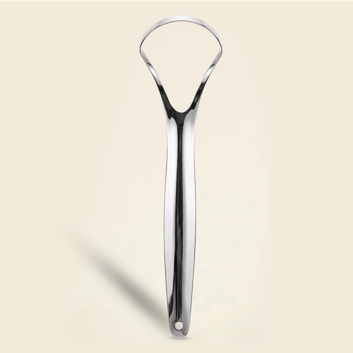Spoon Tongue Scraper-Stainless Steel - MasterMedi